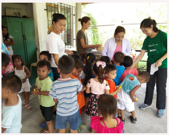 GEfIL Abroad Programでフィリピン・セブ島でのボランティア活動に従事されました。