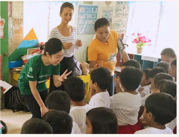 GEfIL Abroad Programでフィリピン・セブ島でのボランティア活動に従事されました。